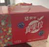 蒙牛真果粒果缤纷多口味草莓芦荟椰果黄桃果粒牛奶饮品250g*24盒 礼盒 实拍图