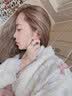芯奢s999纯银针莫比乌斯耳环女2026年新款轻奢耳钉简约高级感耳圈耳坠 999银针一对装+礼盒包装 实拍图
