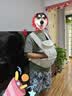 babycare多功能背带婴儿腰凳减震省力抱娃神器防滑轻薄透气款 云海米 26款 实拍图