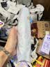 天堂伞 防紫外线晴雨伞三折 便携黑胶遮阳太阳伞晴雨两用 粉紫 实拍图
