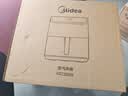 美的（Midea）空气炸锅家用蒸烤一体家用可视窗口小家电 实用多功能烘焙5.3L大容量 金属内腔智能烹饪KZC539J5 实拍图