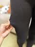 笙格儿德绒秋裤女加绒打底裤春薄绒裤内穿大码紧身线裤保暖裤子女秋冬季 黑色 L (95-115)斤 实拍图
