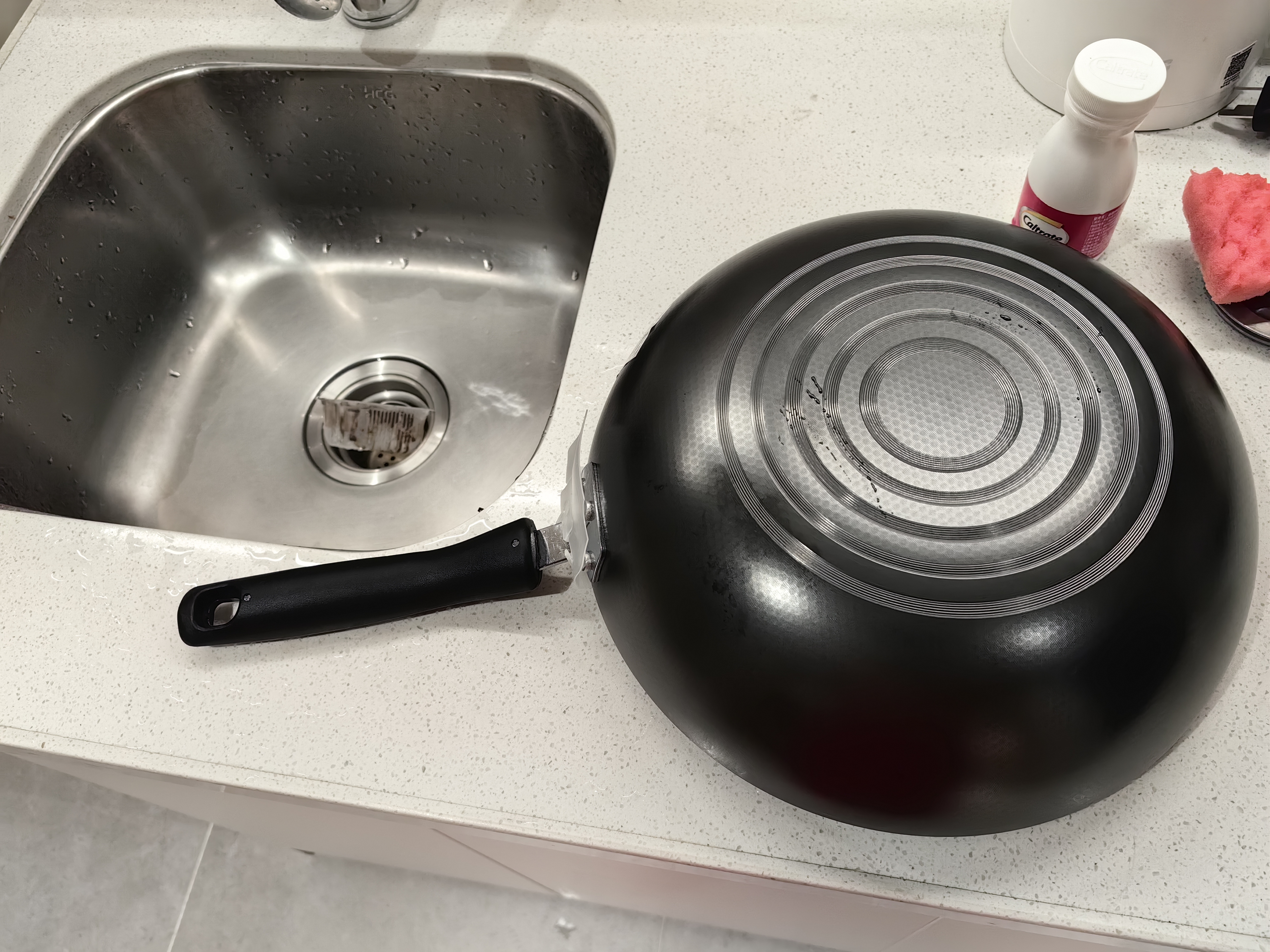 美厨（MAXCOOK）炒锅铁锅30CM 燃气炉电磁炉通用 无涂层 可用铁铲 MDB-30 实拍图