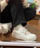 李宁【双11抢先购】天迹丨板鞋男鞋增高减震回弹经典运动鞋AGCW065 实拍图