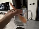 乐美雅喝水玻璃杯带把手水杯茶杯咖啡杯洗碗机可用冰川纹500ml*2 实拍图