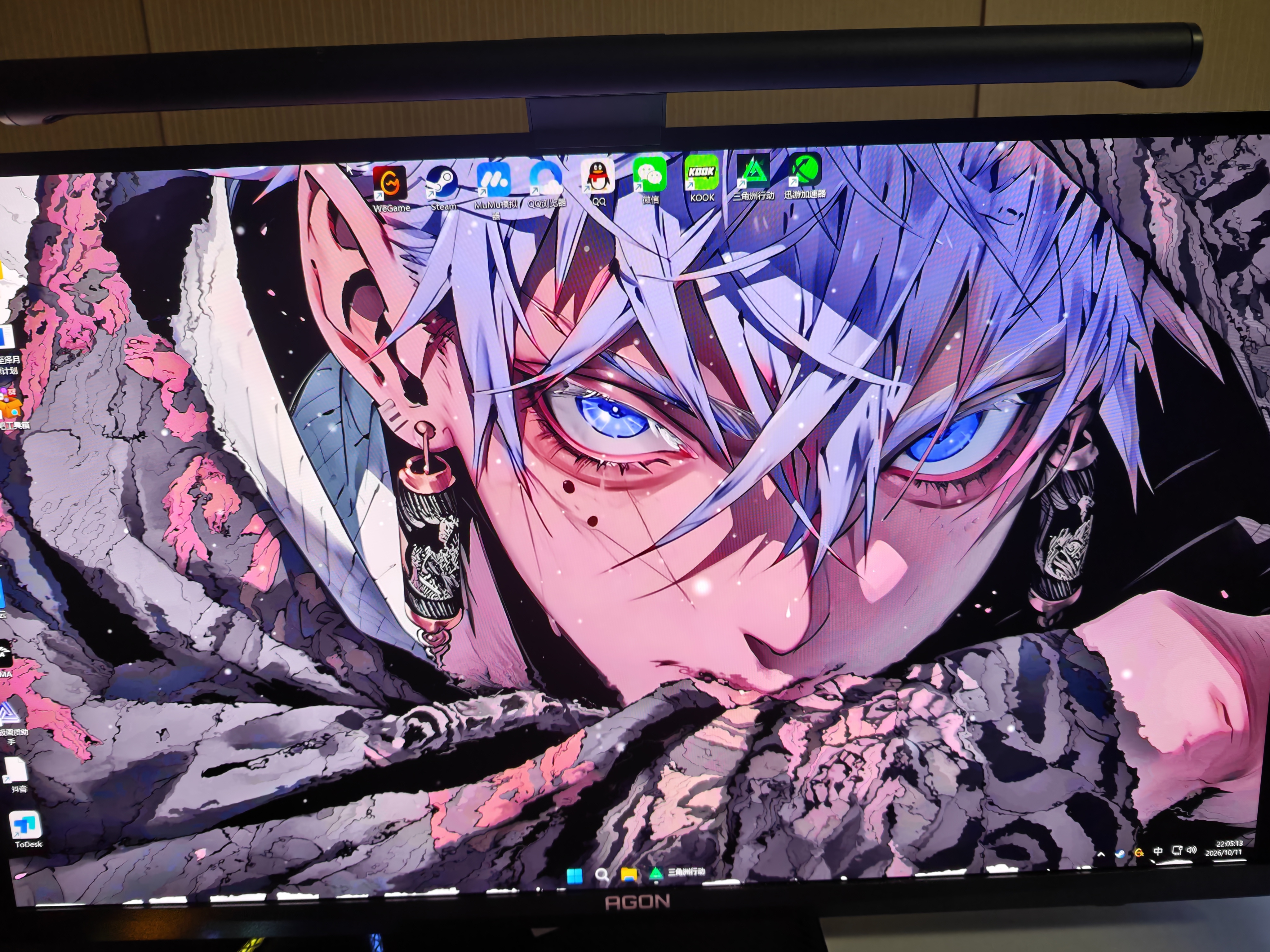 AOC爱攻昊天27英寸2K OLED 320Hz五层堆叠 BlackAR镜面抗反抗眩 色准王HDR500电竞显示器AG277QSD 实拍图