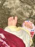 巴布豆儿童拖鞋男童女童洞洞鞋沙滩鞋宝宝凉鞋幼儿凉拖夏季 虾粉 150码 实拍图