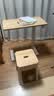 宜家（IKEA）【单品包邮】BOLLSIDAN波席当移动床边桌升降桌简易电脑桌懒人桌 笔记本电脑支架白色/橡木纹 实拍图