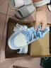 adidas ENTRAP美式校园风运动鞋少年感复古篮球风板鞋阿迪达斯 亮白/亮光蓝   42 实拍图