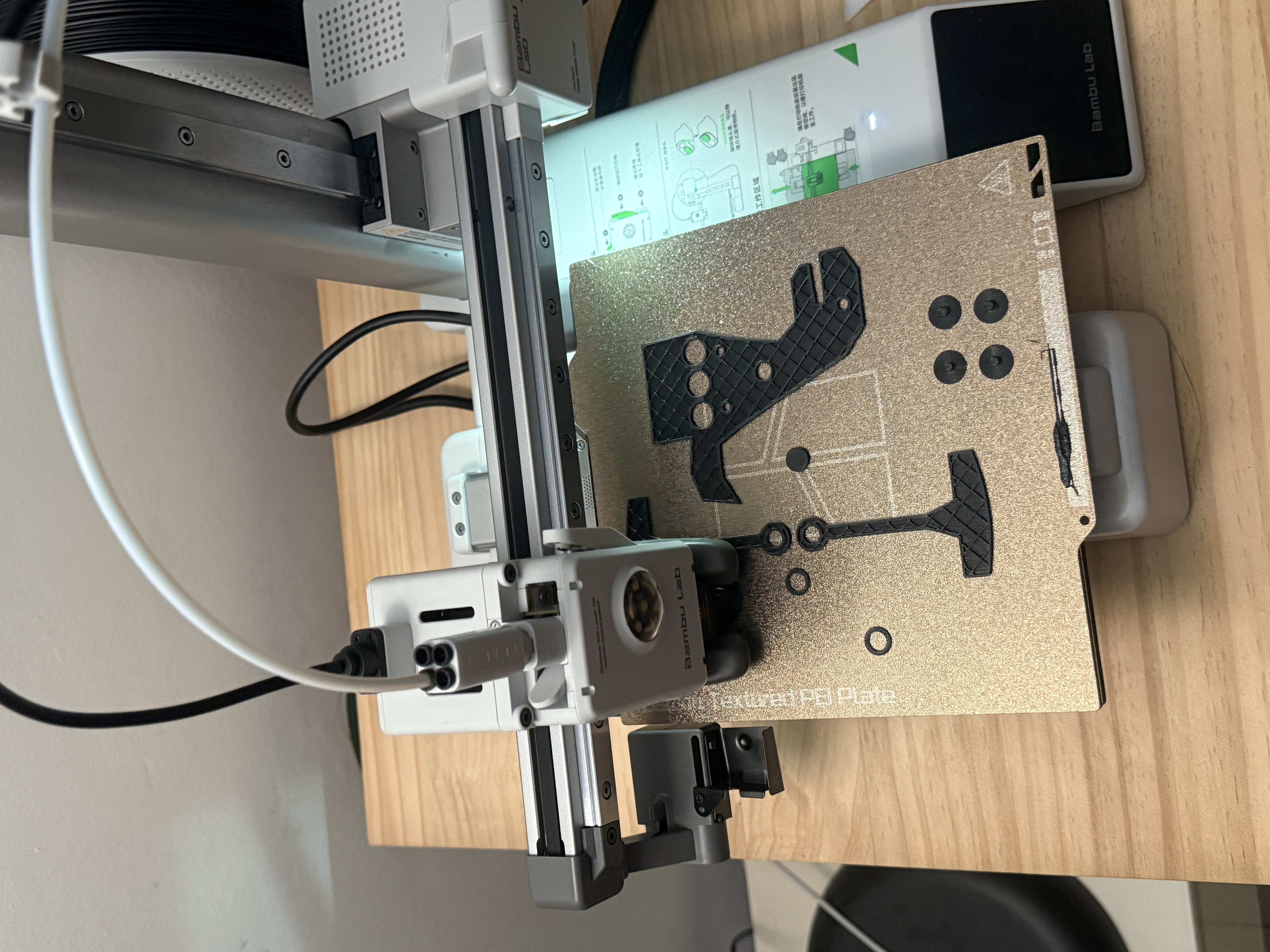 拓竹A1mini 3D打印机学生新手友好 儿童教育 桌面家用FDM 全自动调平多色高速 A1 mini 单机【大陆版】 实拍图