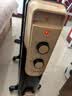 美的（Midea）【超级单品】油汀取暖器家用电热电暖器 电暖气 全屋大面积升温 13片加湿暖气片烤火炉NY2513-16JW 实拍图