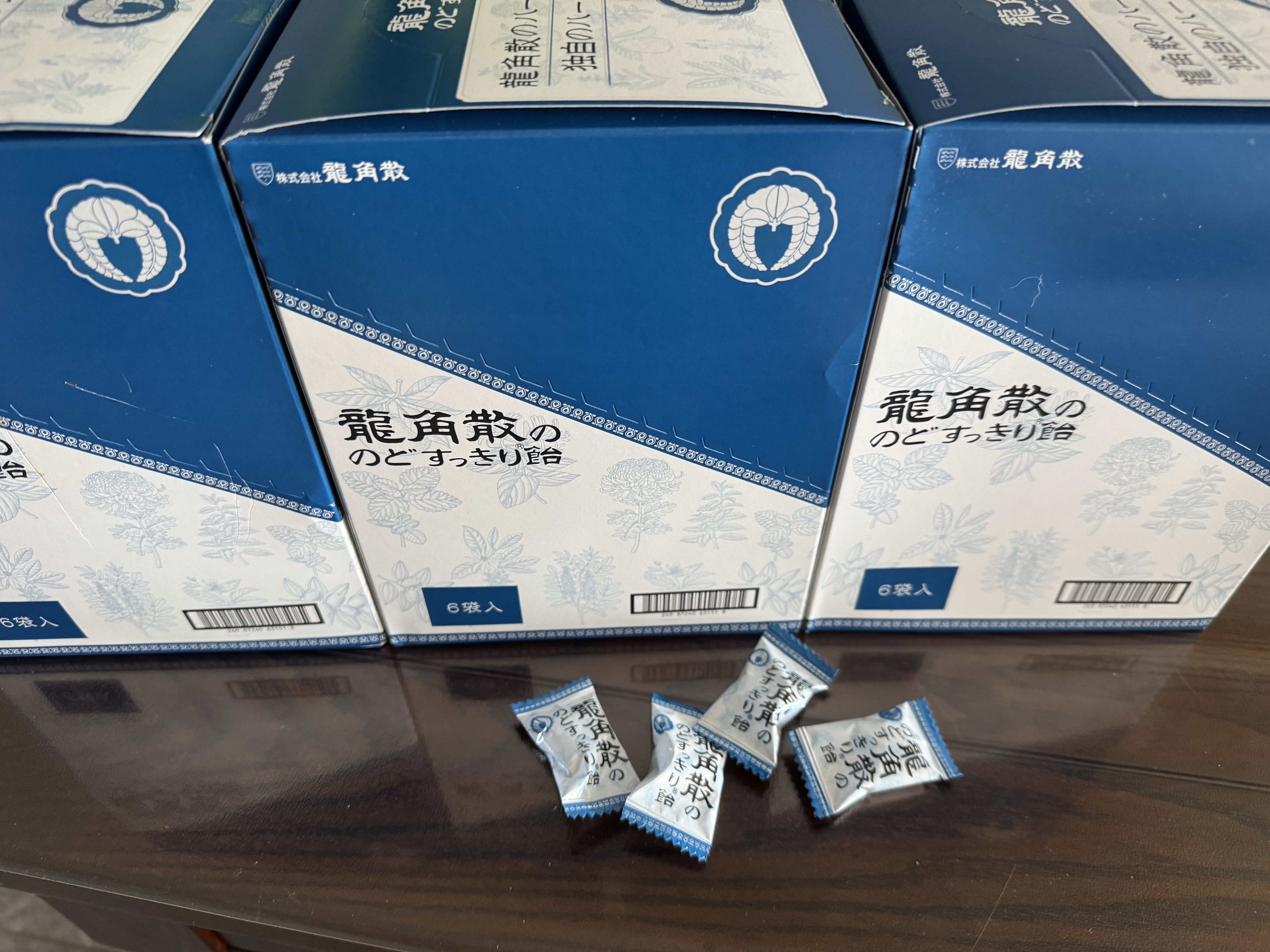 龙角散薄荷草本润喉糖日本进口糖果原味70g*6袋盒装送老师礼物 独立包装 实拍图