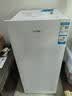 海尔（Haier）山茶花138L立式冰柜小型家用小冰箱冷柜真风冷无霜冷冻冷藏转换一级一键速冻大容量BD-138WGH90WF 实拍图