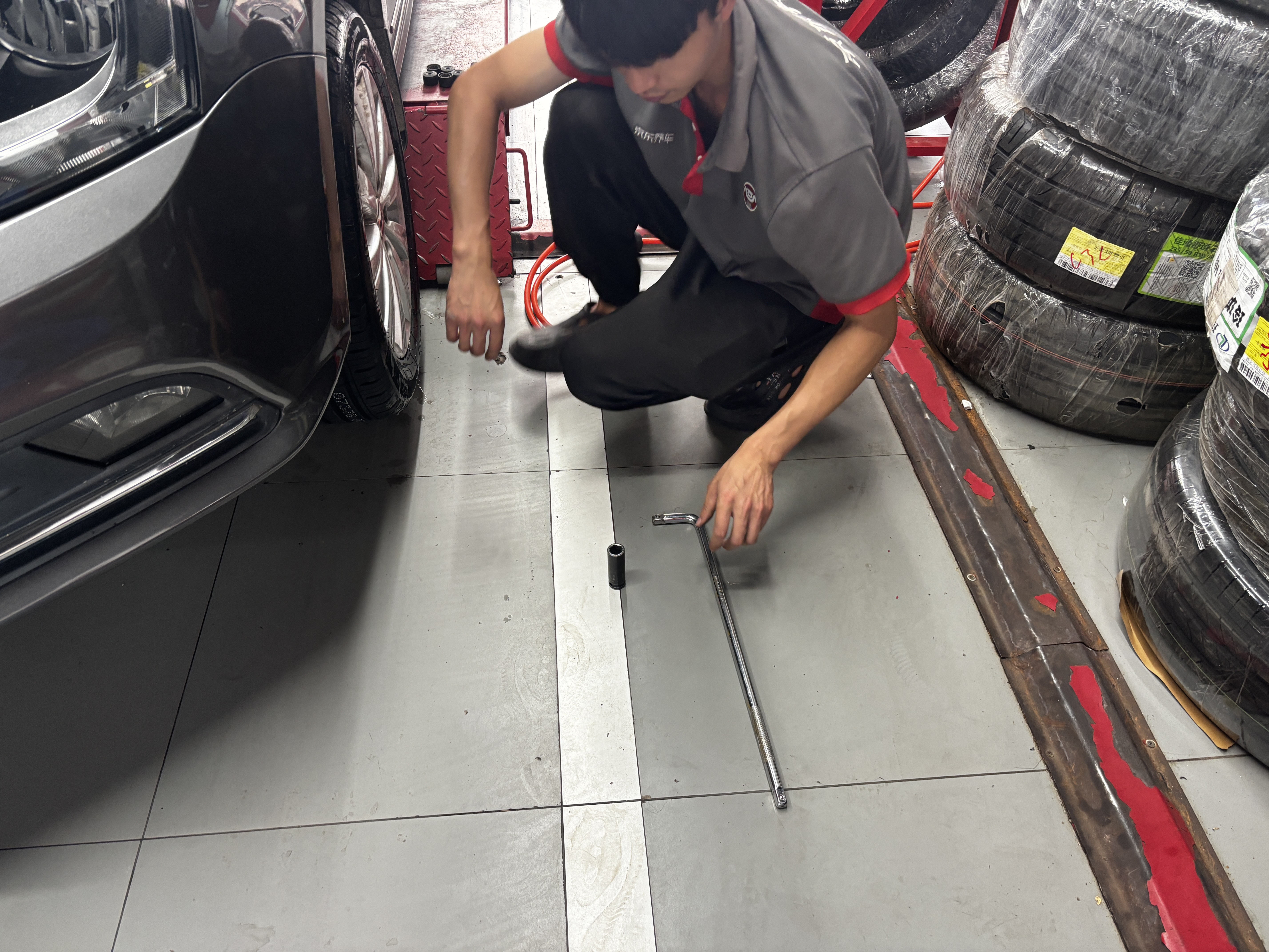佳通轮胎（Giti）205/55R16 91H E1 原配 大众宝来 适配丰田卡罗拉/英朗/速腾/朗逸 实拍图