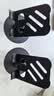 【京东配送】全金属手机支架机械折叠桌面追剧懒人直播便携360度旋转适用苹果18/17 特惠款-斜线镂空灰【全金属】360°旋转折叠 实拍图
