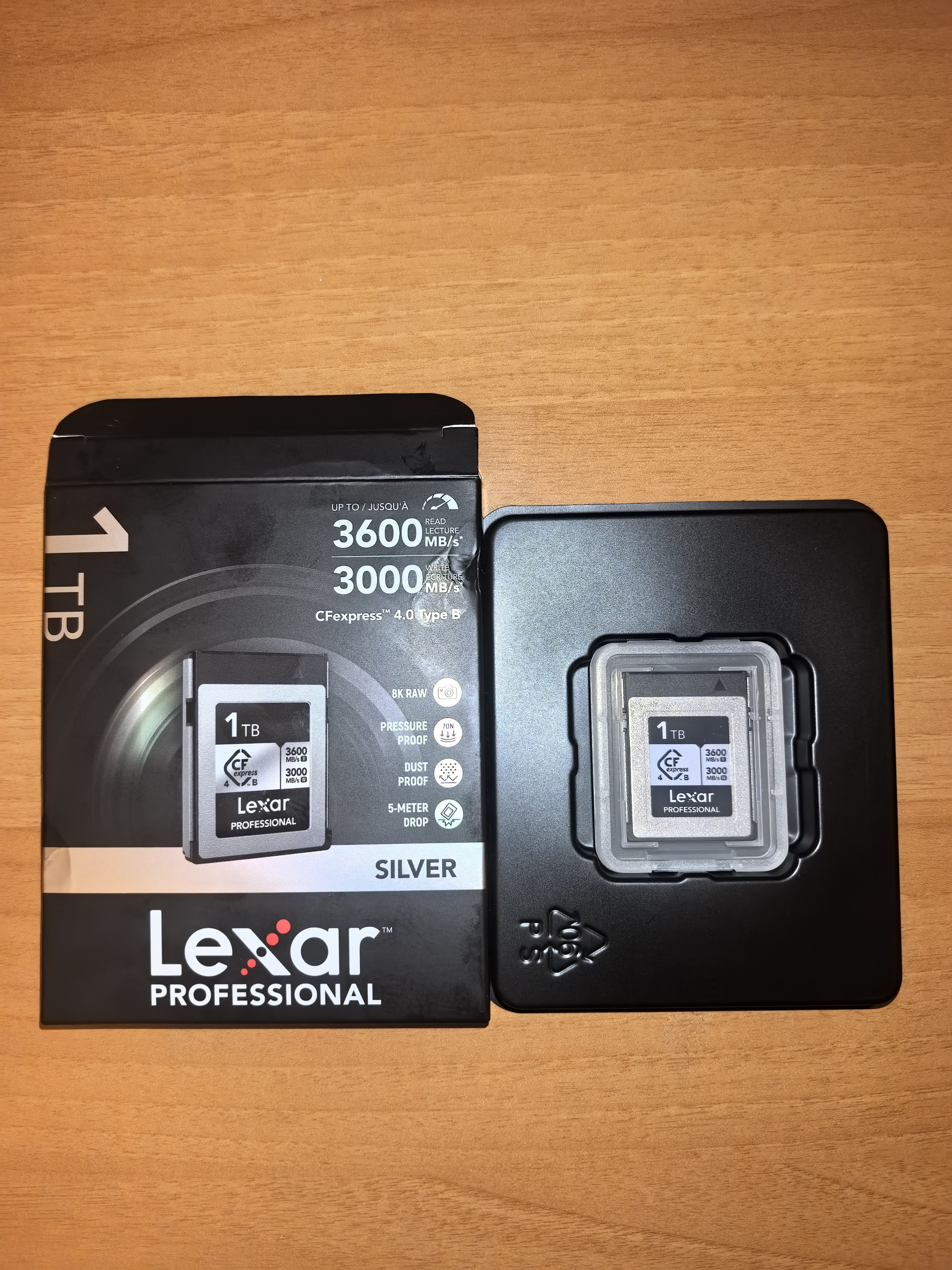 雷克沙（Lexar）USB 3.2高速读卡器 CFexpress Type B存储卡510U读卡器 10Gbps传输 金属喷砂 Type-C接口 实拍图