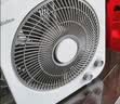 美的（Midea）电风扇 家用台式桌面小风扇鸿运扇宿舍卧室节能电扇台扇转页扇轻音低噪五叶风扇 KYT25-22MW 实拍图