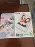 INSTAX富士instax立拍立得 mini相纸 白边双包20张+闪闪星钻边框贴 实拍图