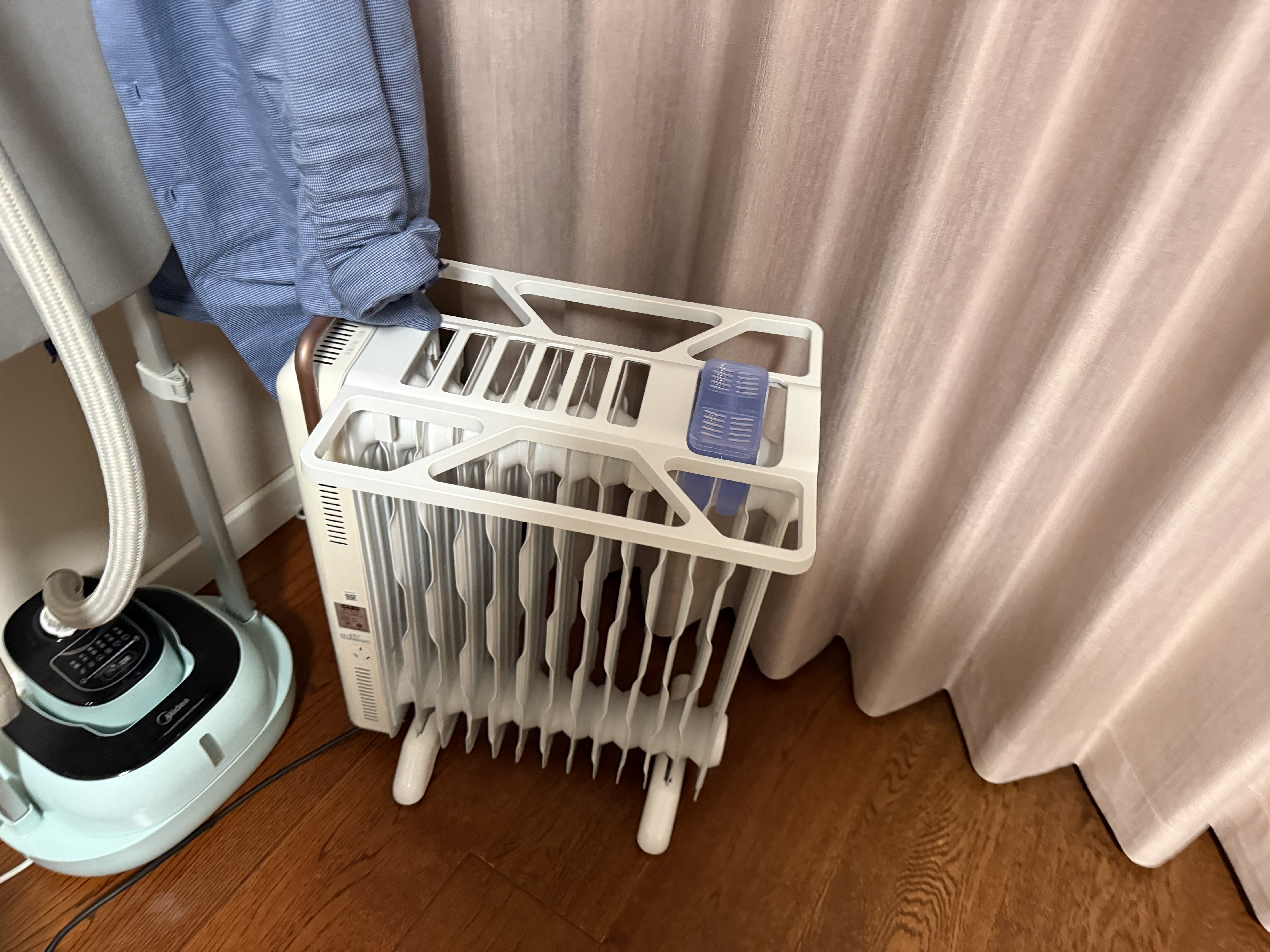 先锋【高效智能】取暖器/电热油汀/取暖器家用/电暖器/暖气/电暖气片烤火炉油丁13片智能热浪电暖炉 实拍图