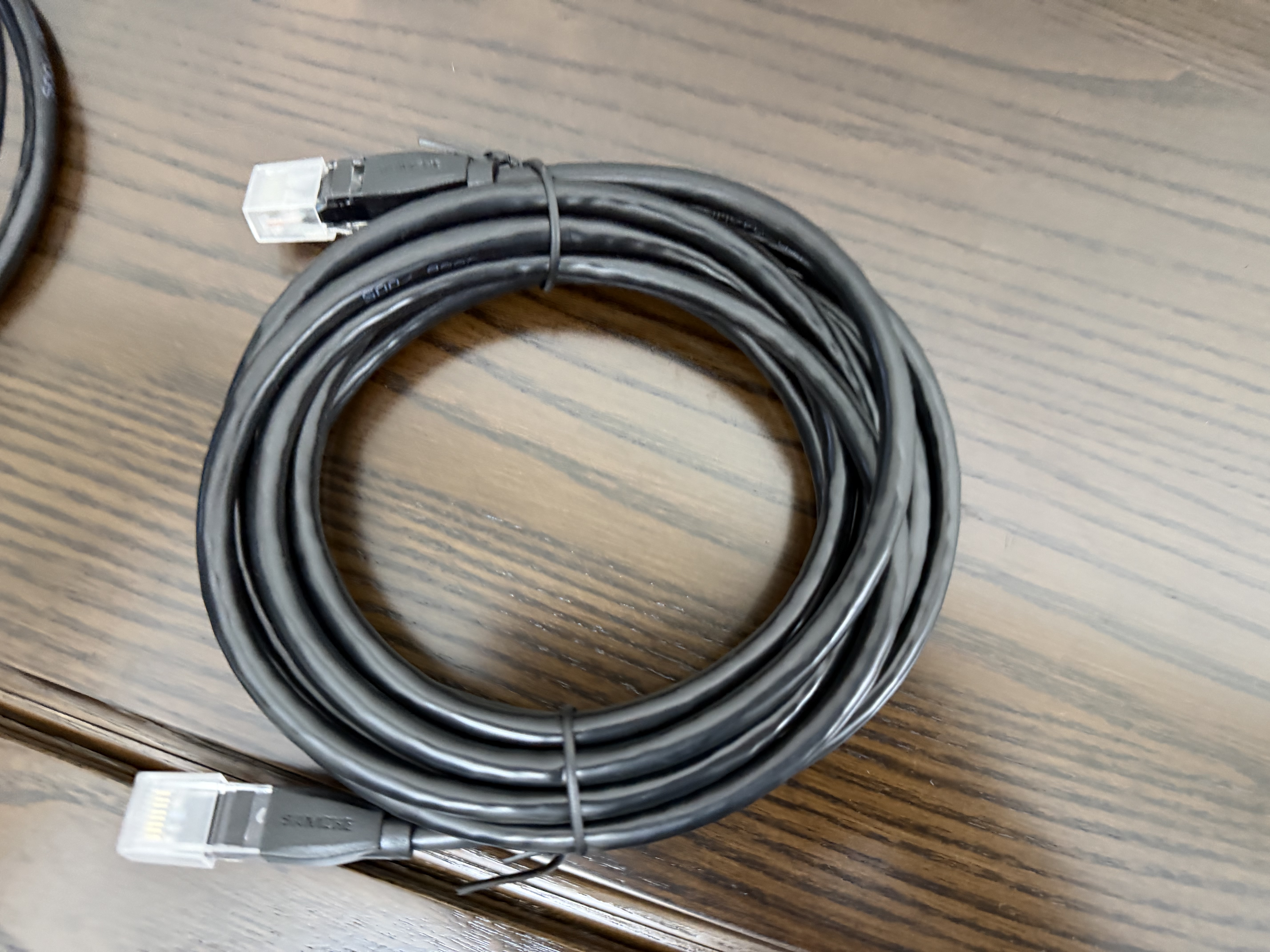 山泽超六类网线 3米 CAT6A类万兆成品网线家用电脑网络宽带工程跳线8芯双绞兼容千兆带双接头黑 D6A030 实拍图