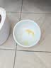 乐优派猫碗陶瓷狗碗猫食盆狗盆宠物碗猫粮碗高脚防打翻猫咪用品 渐变蓝 实拍图