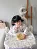 马博士宝宝吃饭一体式餐椅罩衣长袖反穿衣饭兜婴幼儿童餐桌围兜 实拍图