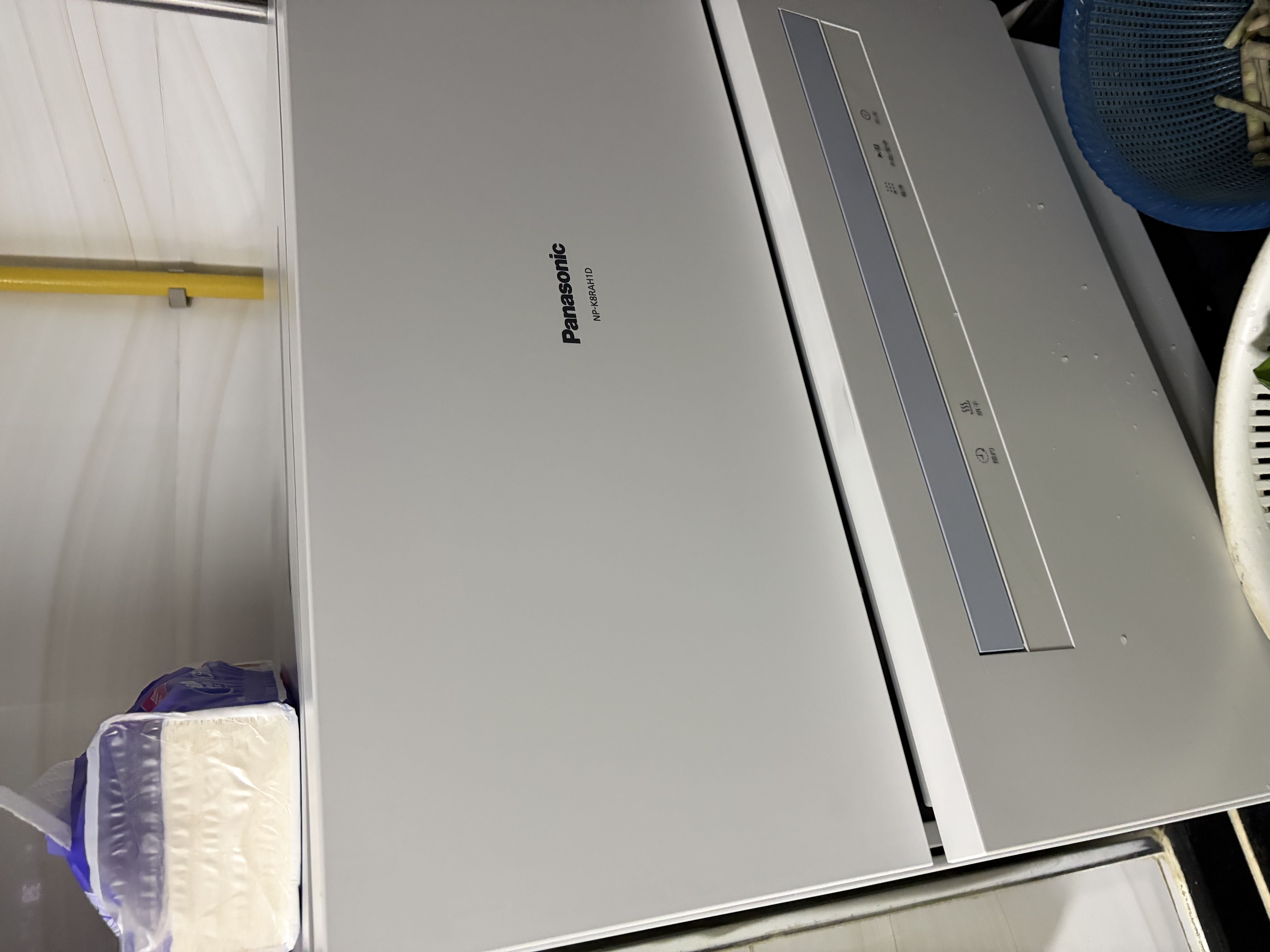松下（Panasonic）台式洗碗机二代H1D【小尺寸大容积58L】独立烘干 80℃高温除菌 洗烘一体 软水系统 家用台面独立式 实拍图