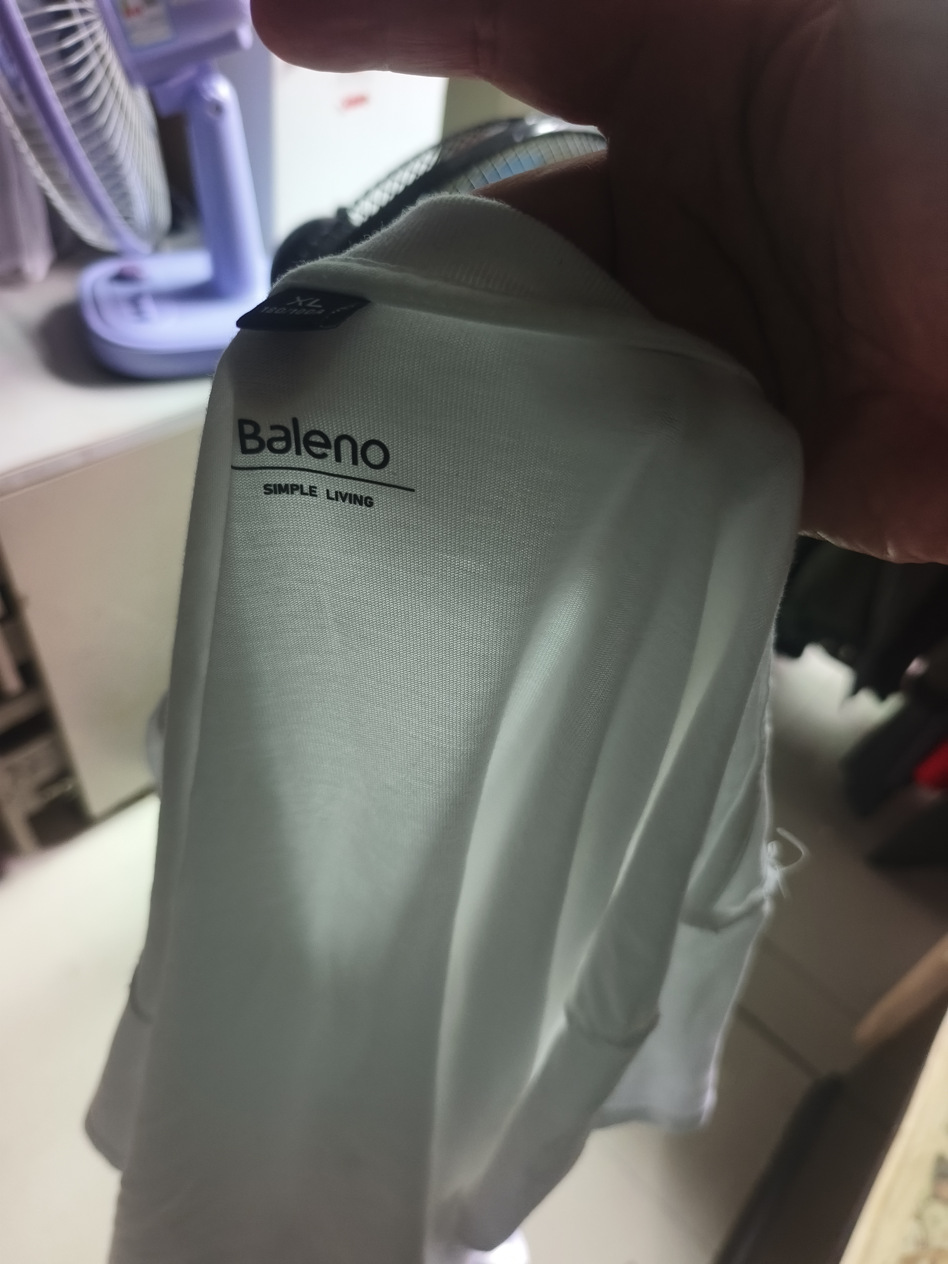 班尼路（Baleno）短袖男夏季重磅纯棉t恤学生简约休闲百搭纯色五分袖男士半袖上衣 实拍图