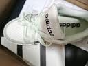 adidas ENTRAP美式校园风运动鞋少年感复古篮球风板鞋阿迪达斯   白色/矾土棕/黑色   39 实拍图