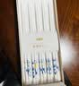 双枪家用陶瓷筷子食品接触级抗菌防霉  可进洗碗机 千里江山10双 实拍图