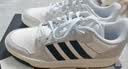 adidas ENTRAP少年感复古篮球风板鞋平底鞋男女阿迪达斯轻运动 亮白/浅灰/黑色/浅蓝   35.5 实拍图