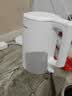 美的（Midea）电热水壶食品级304不锈钢自动断电双层防烫全钢无缝1.5L容量 MK-HJ1566 实拍图