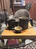 几物森林茶具套装旅行茶具快客杯户外单人便携式功夫茶具陶瓷茶杯送礼6件 实拍图