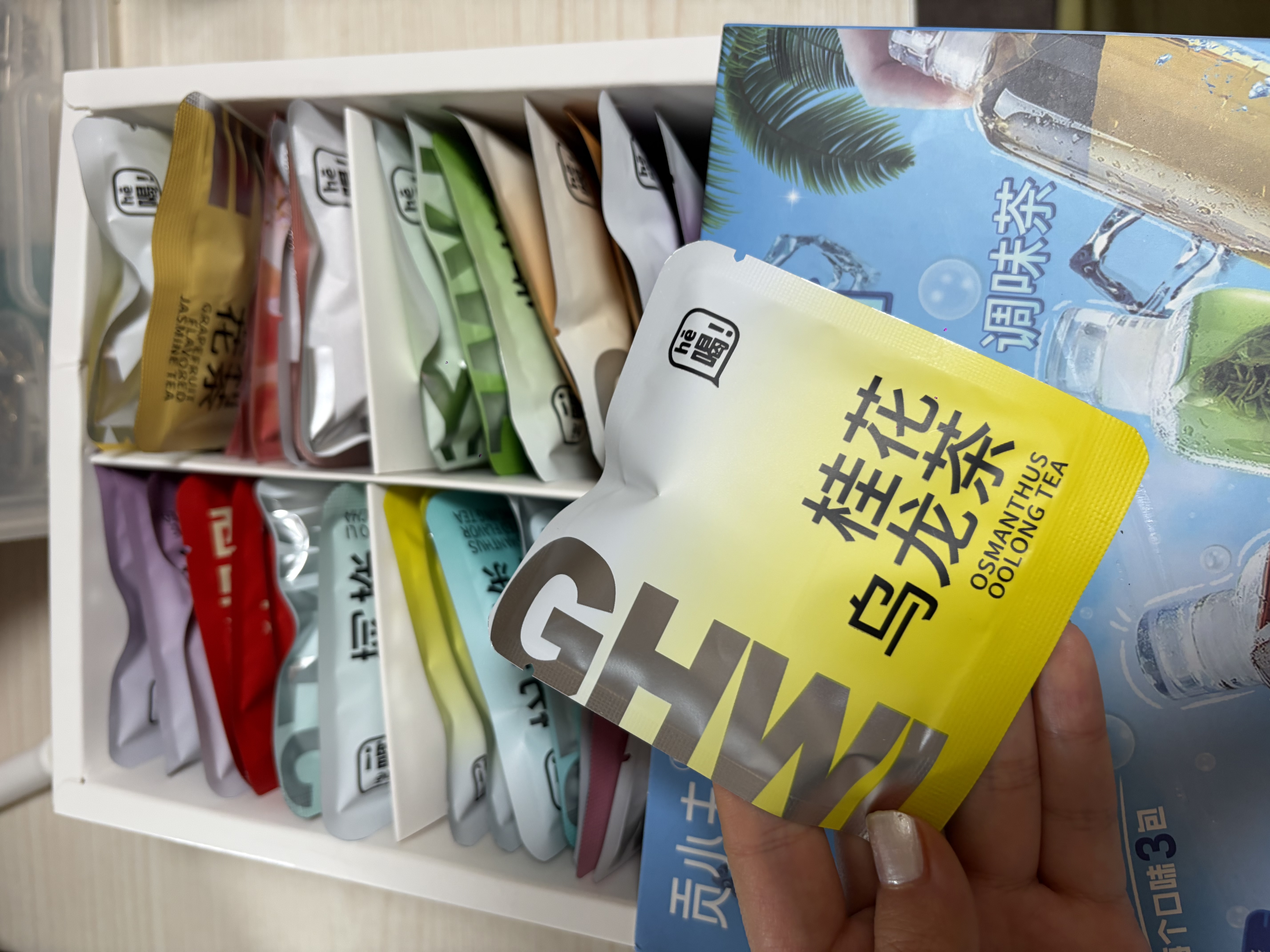 贡小主冷泡茶花茶包水果茶共36包(12种口味)108g茉莉花茶红茶蜜桃乌龙茶 实拍图