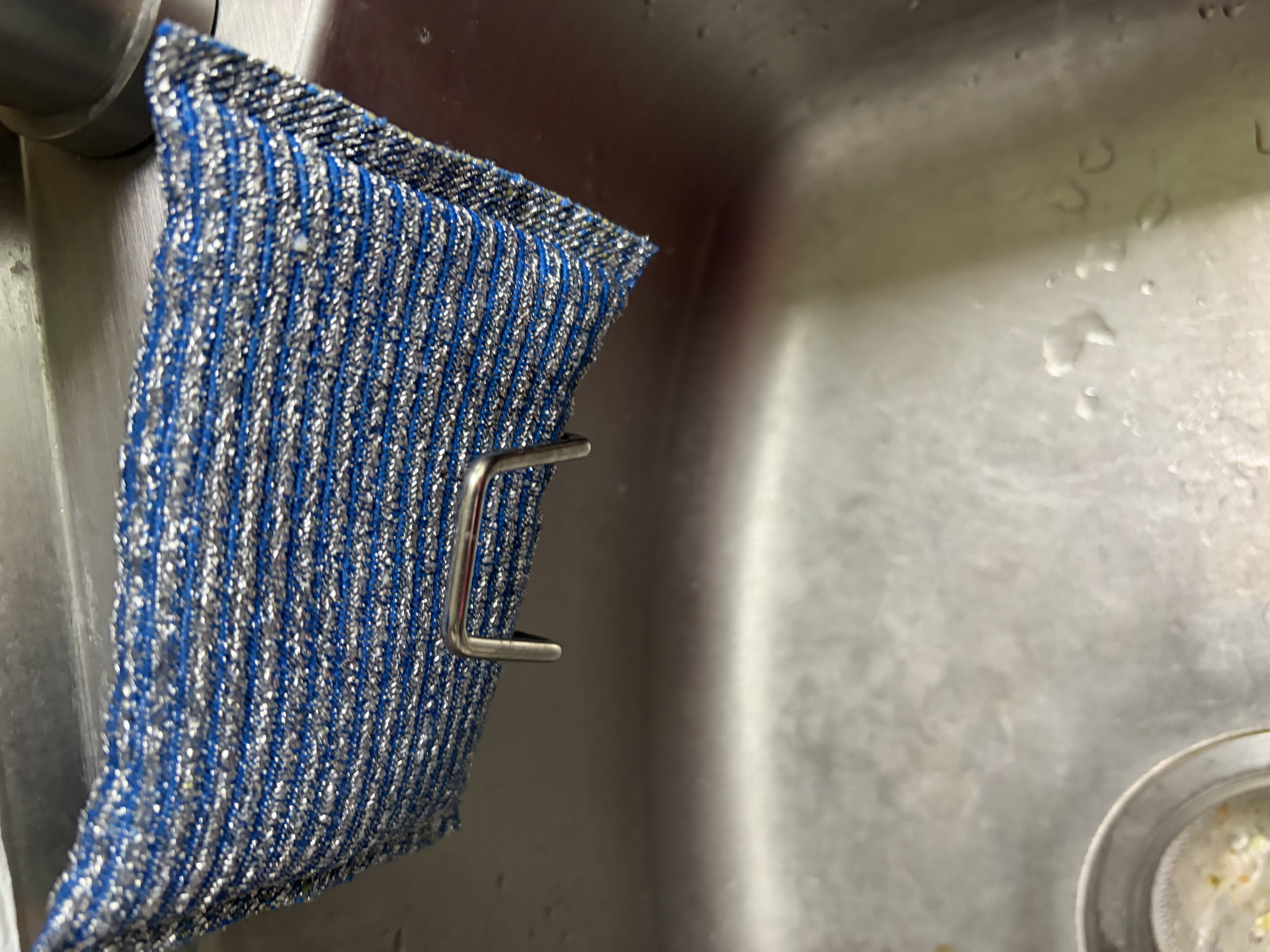 拜杰海绵擦沥水架 洗碗布放置架 抹布百洁布沥水架 水槽边置物架 四只 实拍图