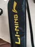 李宁（LI-NING）羽毛球拍雷霆小钢炮黑色全碳素专业进攻型单拍4U已拉线AYPT307-4 实拍图