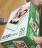 INSTAX富士instax立拍立得 mini相纸 白边双包20张+香蕴花影边框贴 实拍图