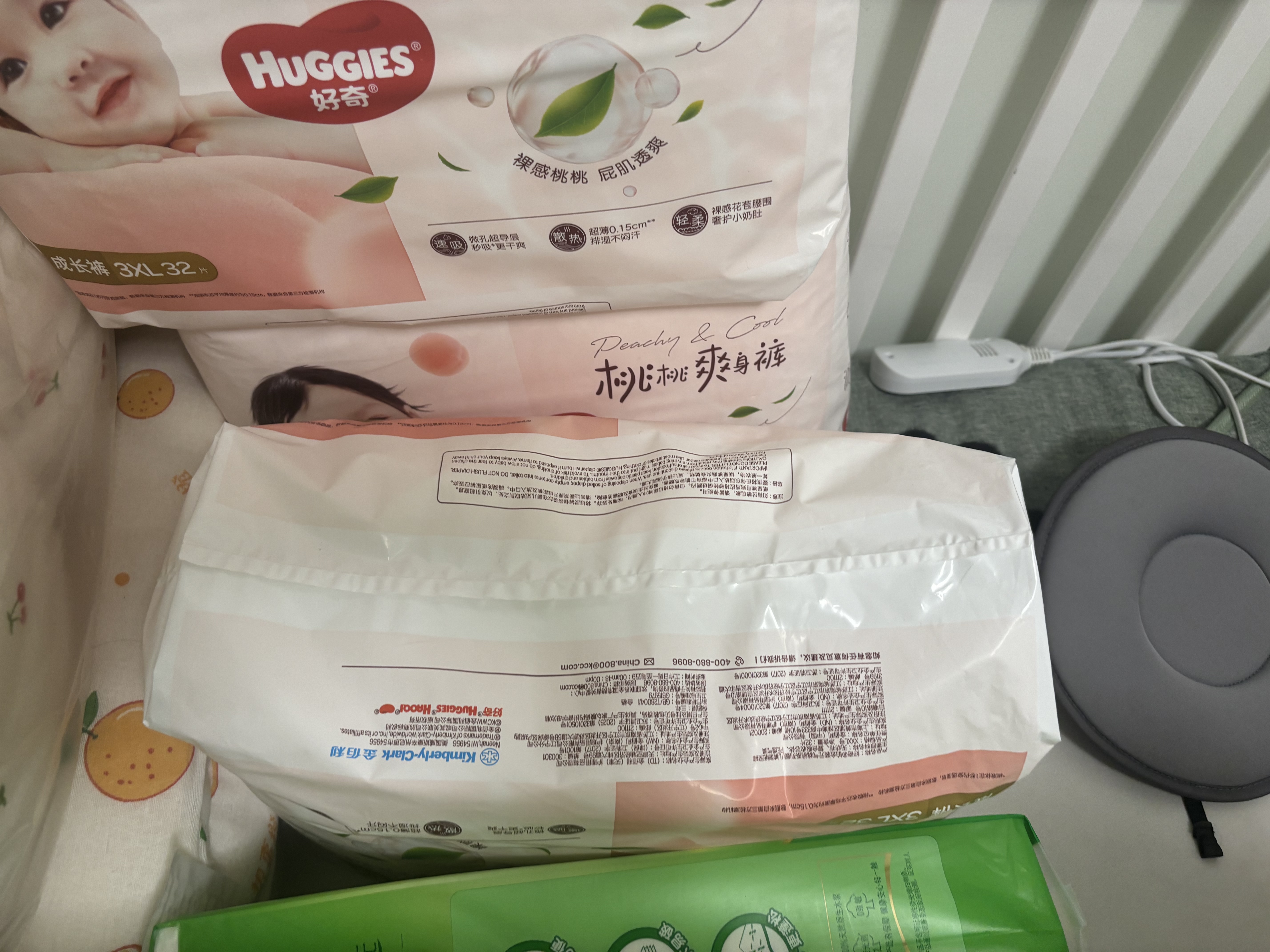 好奇（Huggies）铂金装小桃裤拉拉裤箱装XXXL64片尿不湿【散热口碑王】 实拍图