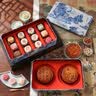 御茶膳房月饼礼盒装中秋节高端高档送礼品广式蛋黄莲蓉送人长辈960g 实拍图