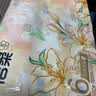 洁柔抽纸 繁花系列3层100抽*6包 可湿水面巾纸 柔韧卫生纸 提装纸巾 实拍图