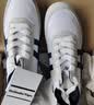 adidas ENTRAP美式校园风运动鞋少年感复古篮球风板鞋阿迪达斯   白色/金属暗银   43 实拍图