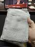 全棉时代毛巾纯棉不易掉毛加大加厚方巾抗菌柔软强吸水 风铃灰34*70cm 实拍图