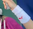 李宁（LI-NING）护腕运动羽毛球篮球排球女款护套冷感健身扭伤手腕腱鞘腕带男 实拍图