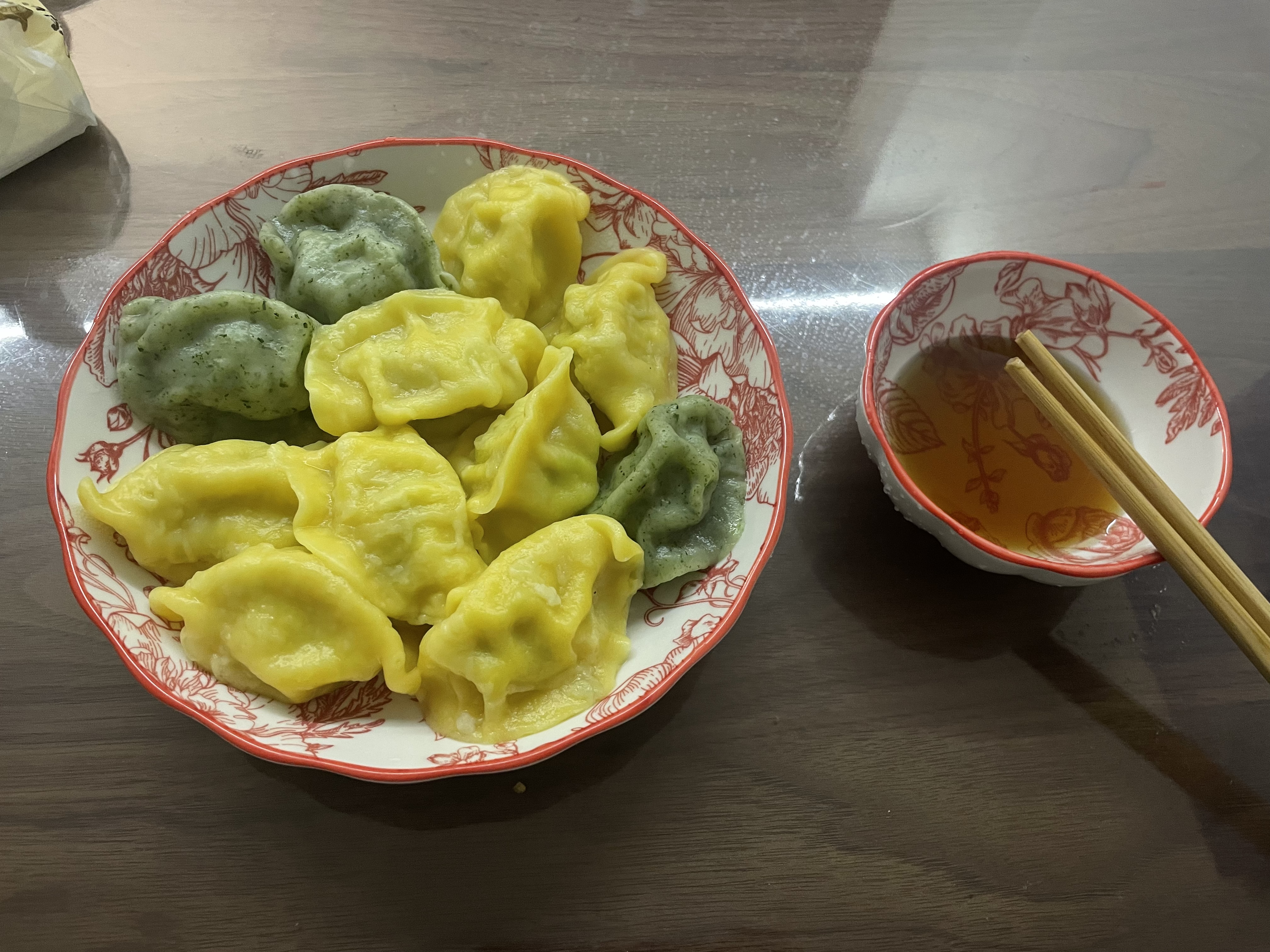 船歌鱼水饺羽衣甘蓝鲅鱼水饺528g/盒24只 生鲜速食面点生鲜速冻饺子 实拍图