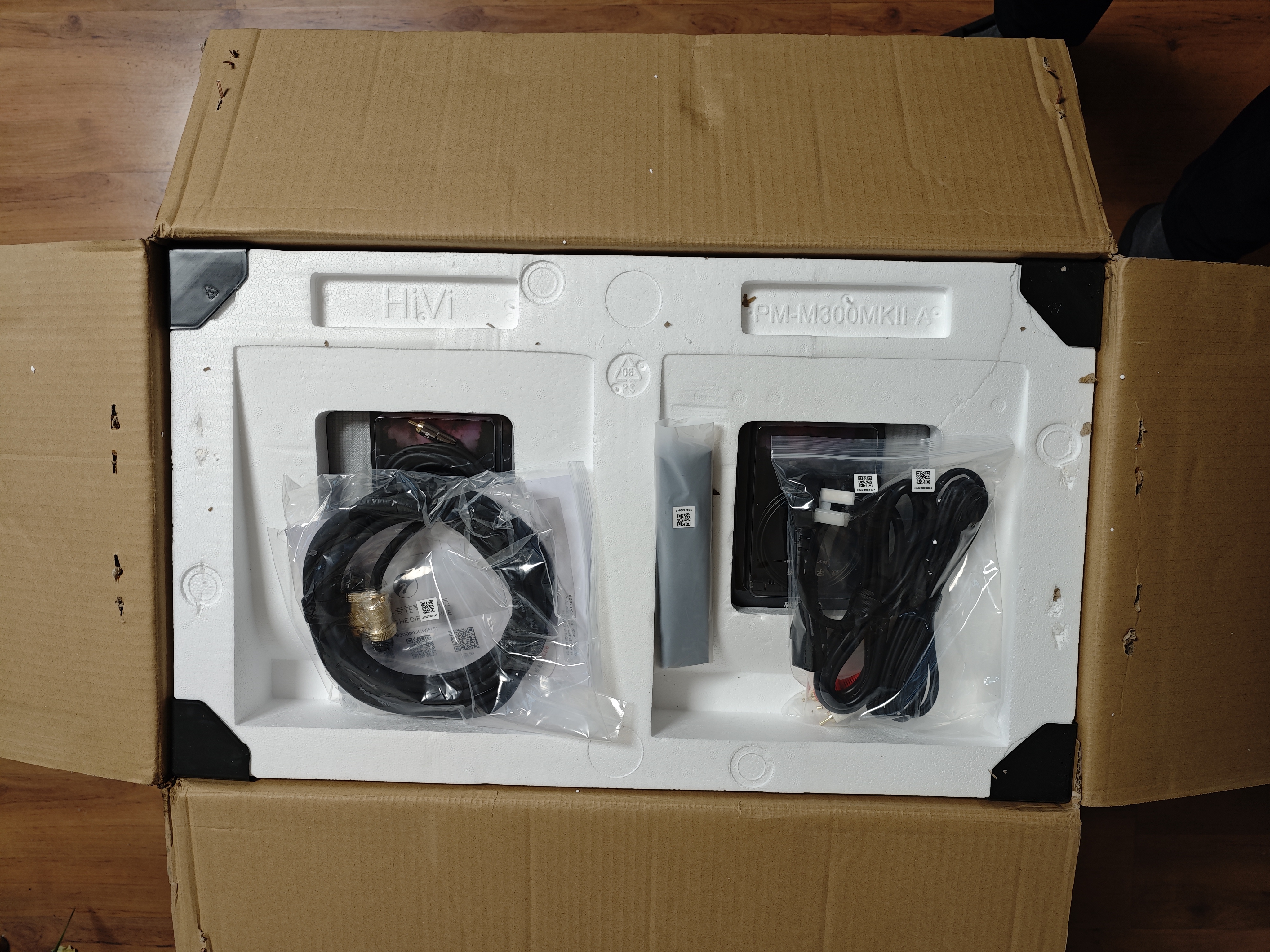 惠威（HiVi）M300MKII+马兰士CD6007碟机套装 有源HIFI蓝牙书架箱家庭影院2.0声道三分频桌面电视音箱电脑音响 实拍图