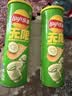乐事（Lay's）无限薯片 翡翠黄瓜味 104克*2罐 208克 休闲零食 膨化食品 实拍图