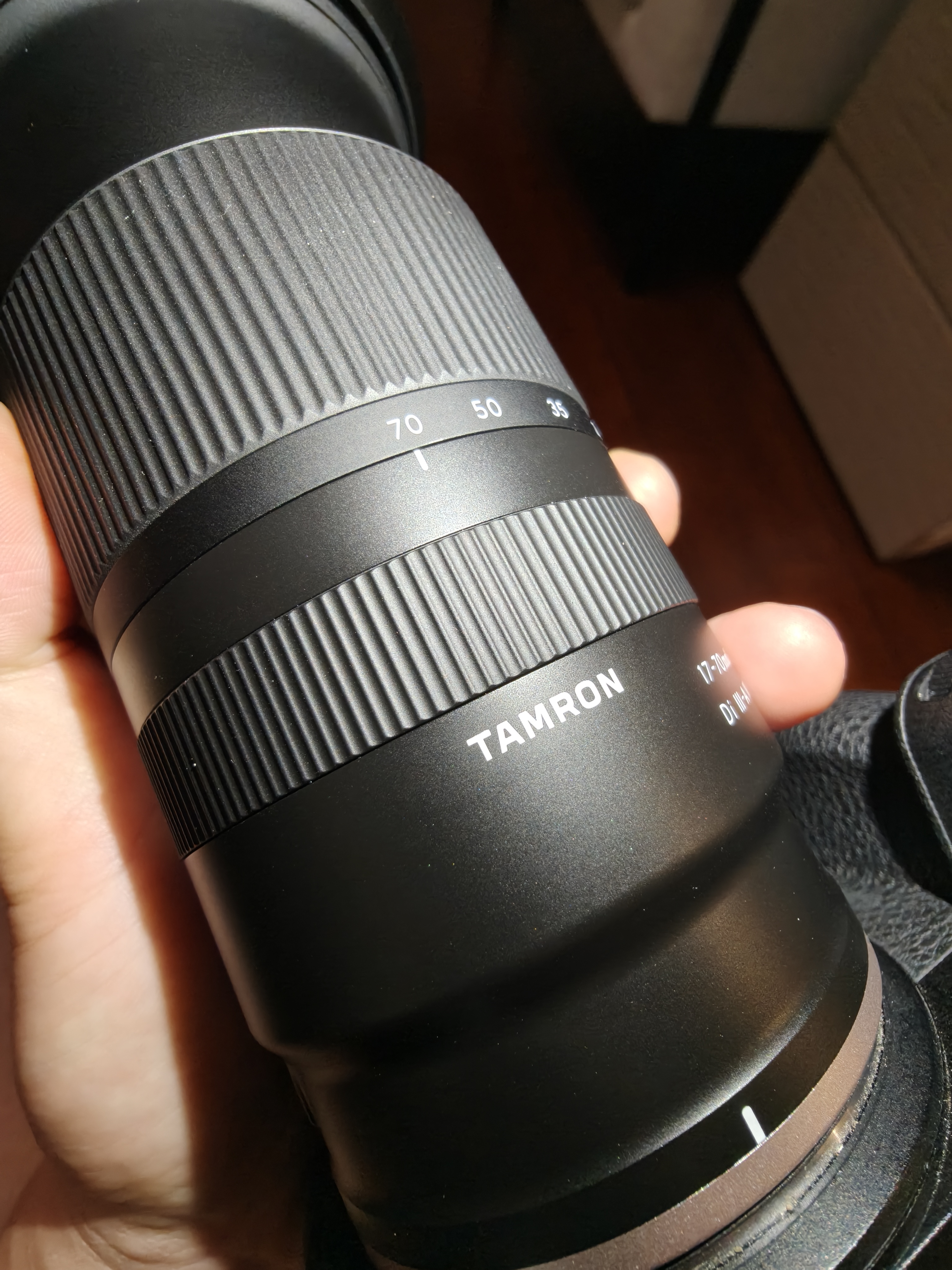 腾龙（Tamron）B070 17-70mm F/2.8 VC防抖半画幅大光圈微单镜头17-70风光人像旅行1770 尼康Z卡口 官方标配【送腾龙UV镜+ND8减光镜+清洁套装】 实拍图