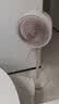 美的（Midea）空气循环扇电风扇落地扇安静轻音家用卧室电扇节能小风扇低噪循环轻羽扇 【风力更强 循环更快】GAJ24XFT（新品升级） 实拍图