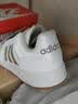 adidas ENTRAP美式校园风运动鞋少年感复古篮球风板鞋阿迪达斯   白/金色   38 实拍图