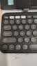 罗技（Logitech）时尚系列K390无线蓝牙键盘 超薄便携 K380升级版 黑色 79键 实拍图